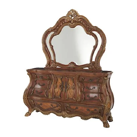 Beauvais Dresser & Mirror Set